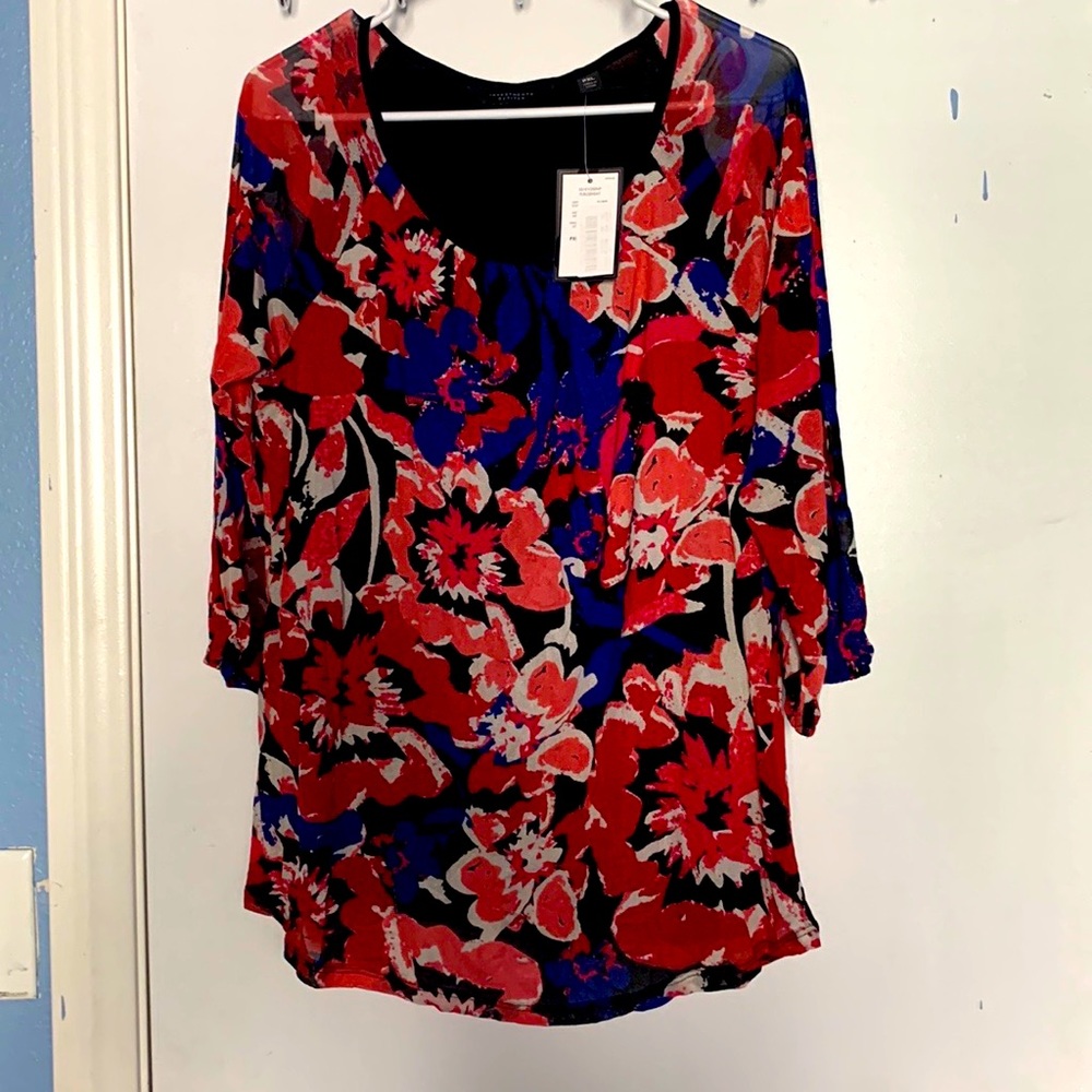 Floral 3/4 Blouse